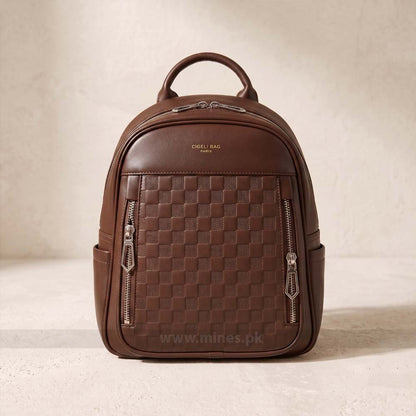 Maxclark Deluxe leather backpack