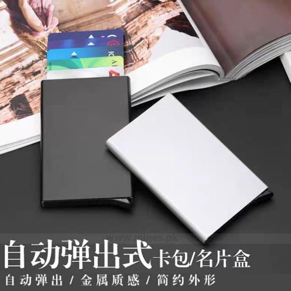 Metallic Smart Card Holder