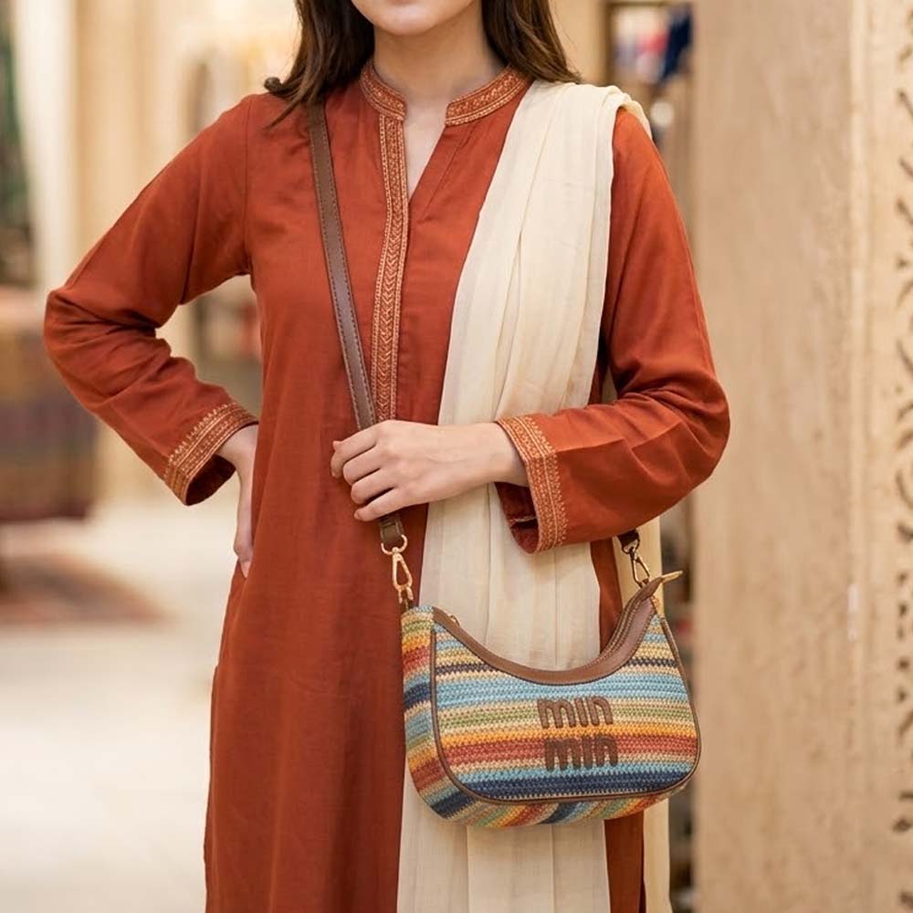 Cielo Knit Handbag