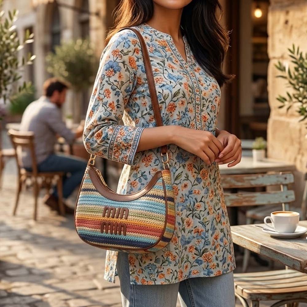 Cielo Knit Handbag