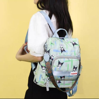 Mochilla Antitheft Diaper Backpack + Handbag - BackPack for Women/Girls