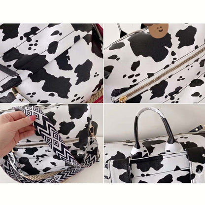 Moo Classic Leather backpack + HandBag
