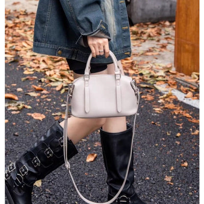 Retro Glaze Leather Handbag –  Bag for Women