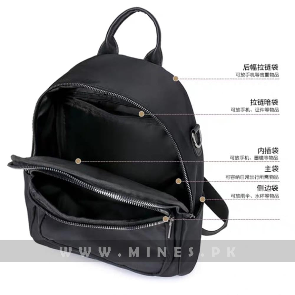Retro Vintage Backpack + Handbag