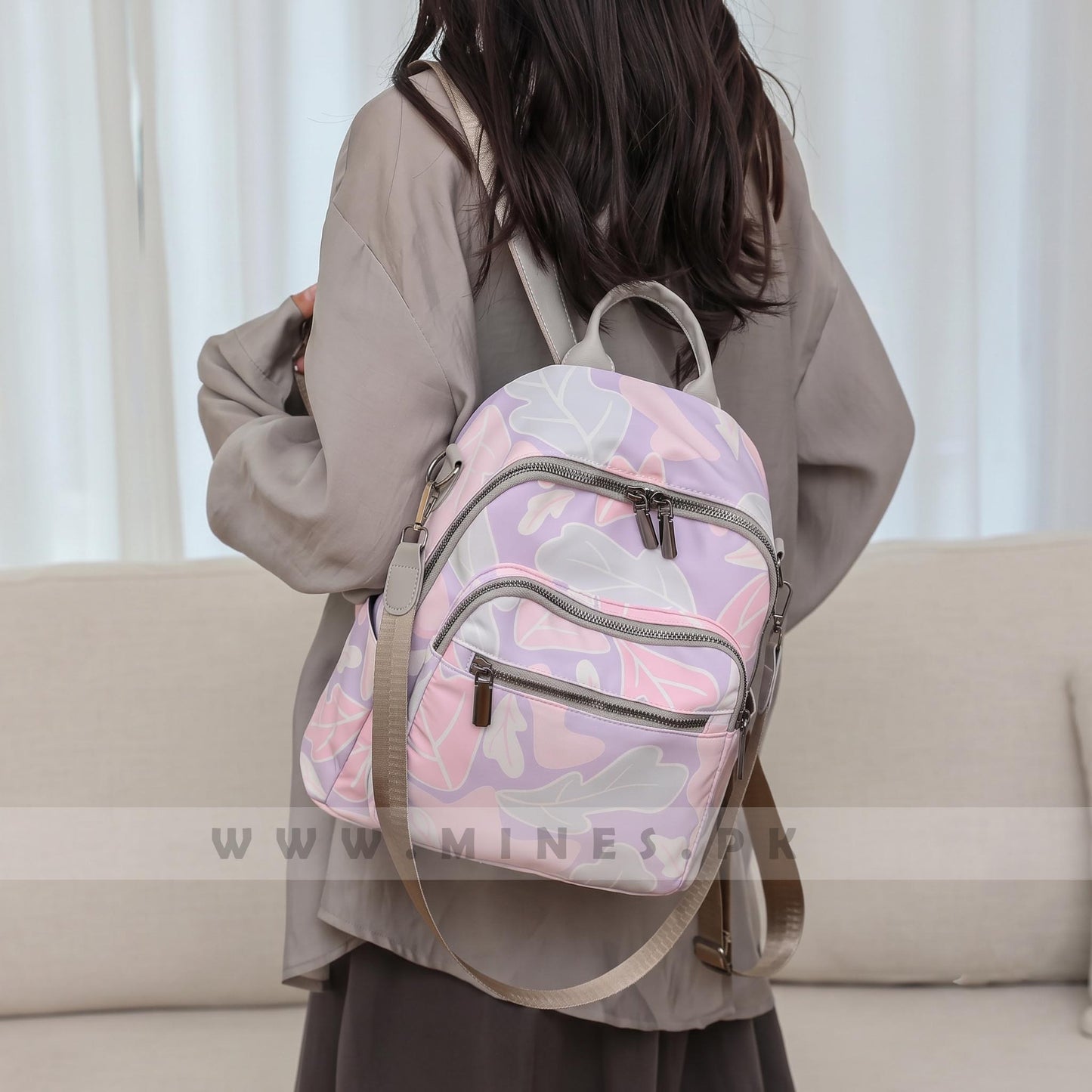 Retro Vintage Backpack + Handbag