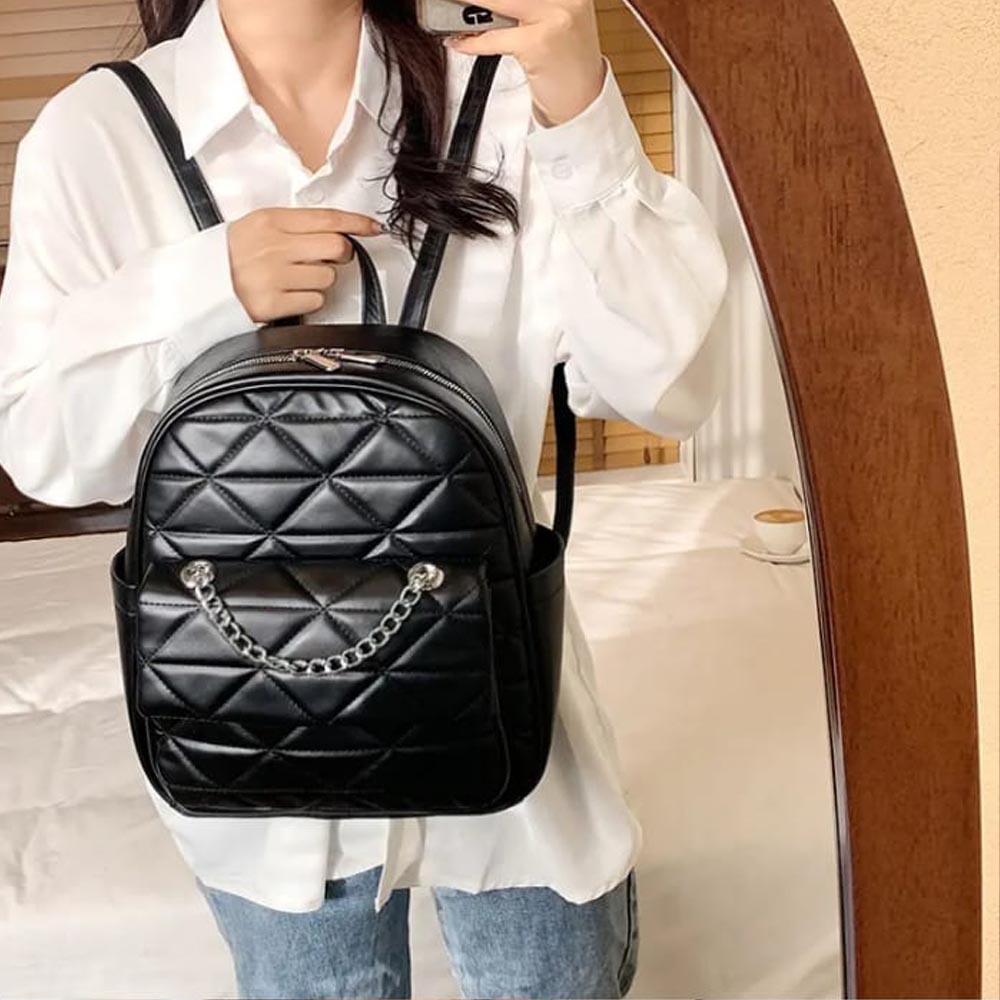 Ross Deluxe leather Backpack