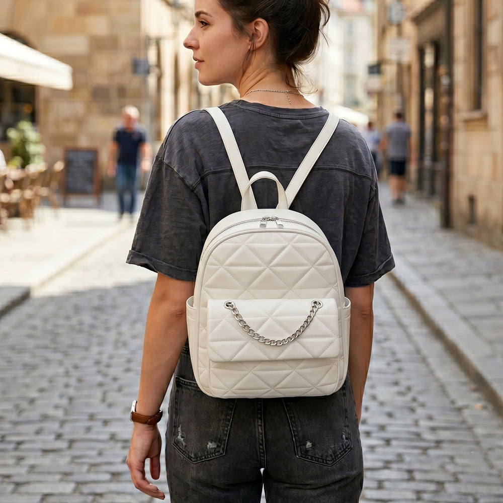 Ross Deluxe leather Backpack