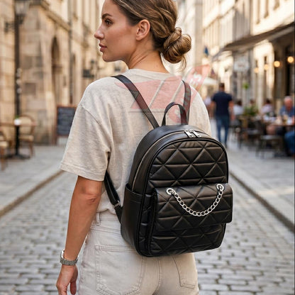 Ross Deluxe leather Backpack
