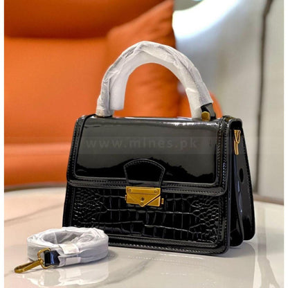 Scarlet crown handbag