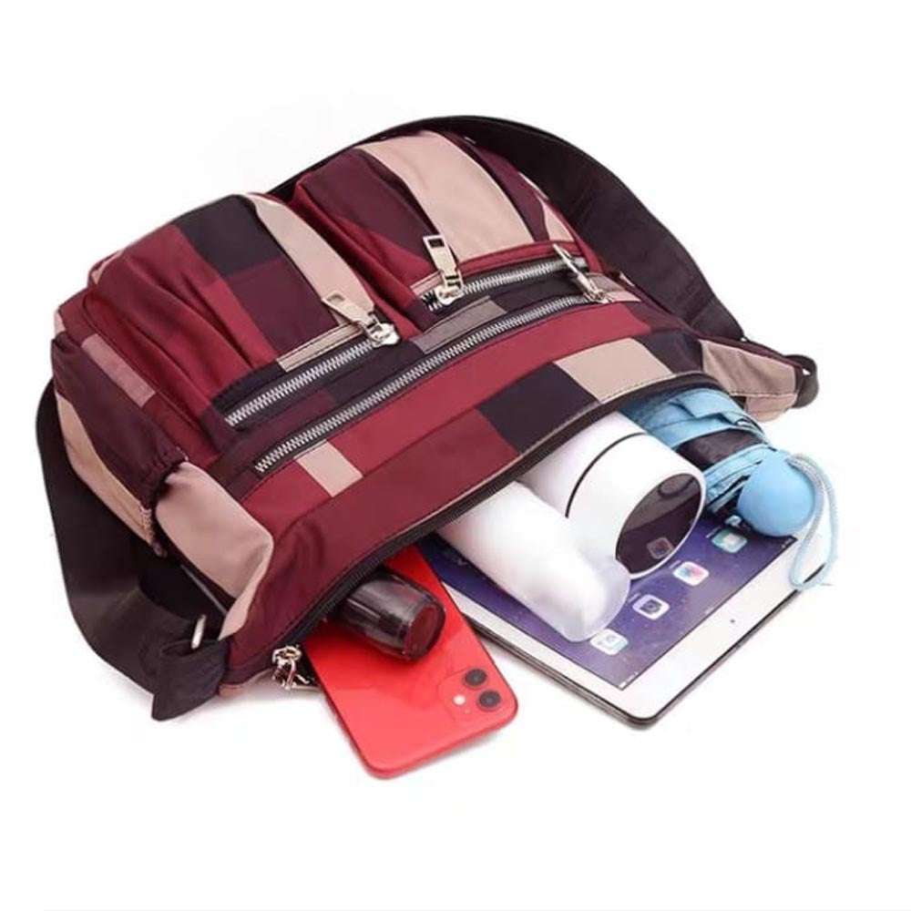 Snapper Checker Handbag