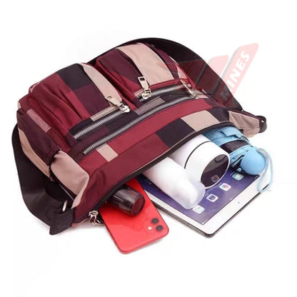Snapper Checker Handbag – Handbag for Women / Girls