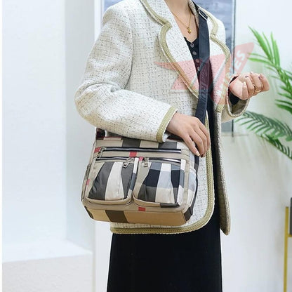 Snapper Checker Handbag – Handbag for Women / Girls