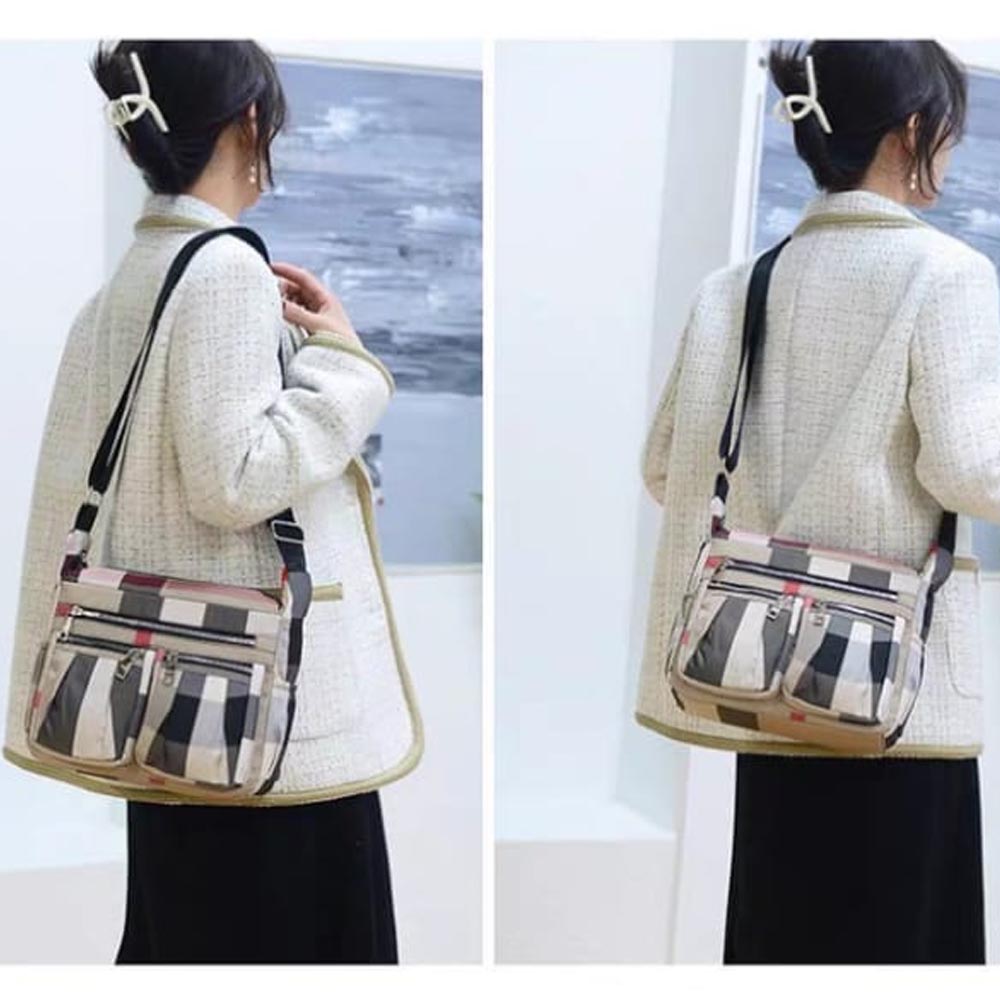 Snapper Checker Handbag