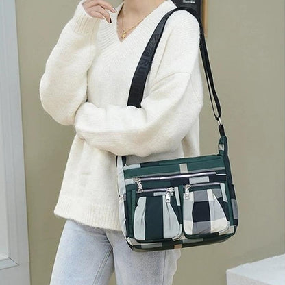 Snapper Checker Handbag