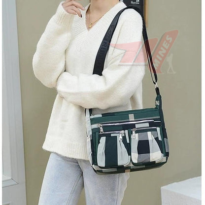 Snapper Checker Handbag – Handbag for Women / Girls