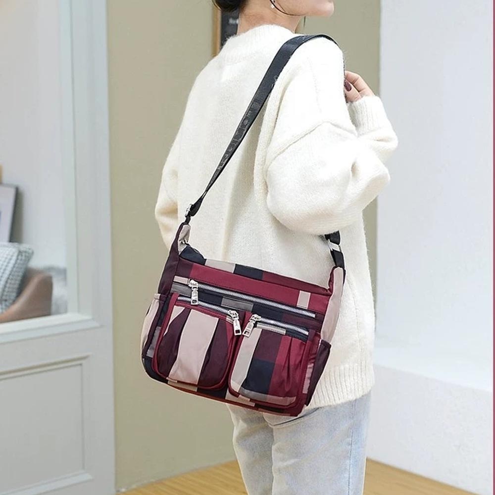 Snapper Checker Handbag