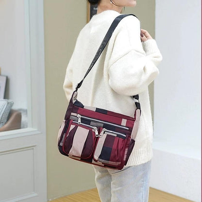 Snapper Checker Handbag