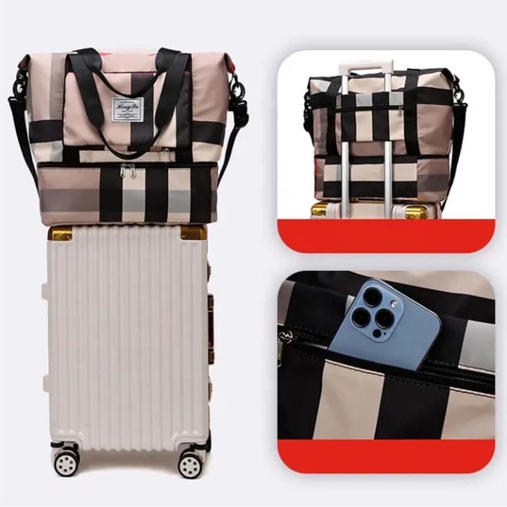 Tote Large Checko Extendable & Foldable Handbag – HandBag For Girls/Women
