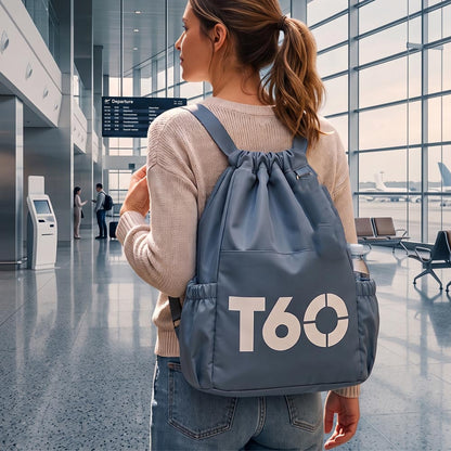 Trip Travel foldable drawstring backpack