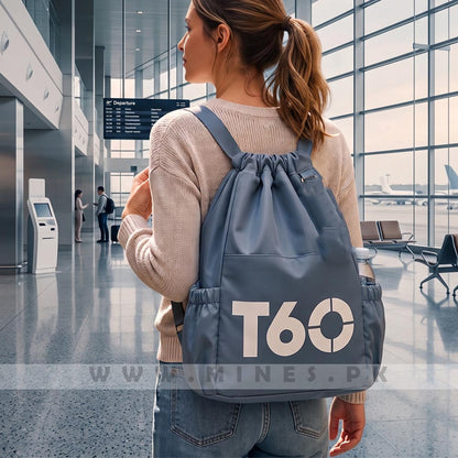 Trip Travel foldable drawstring backpack