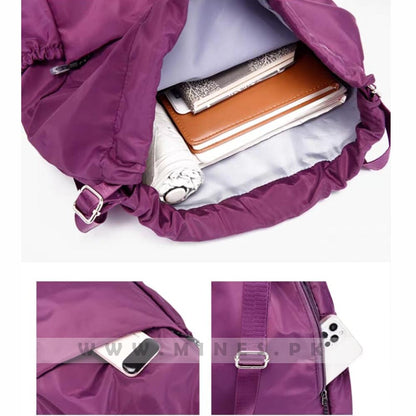 Trip Travel foldable drawstring backpack