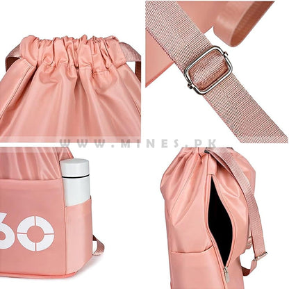 Trip Travel foldable drawstring backpack