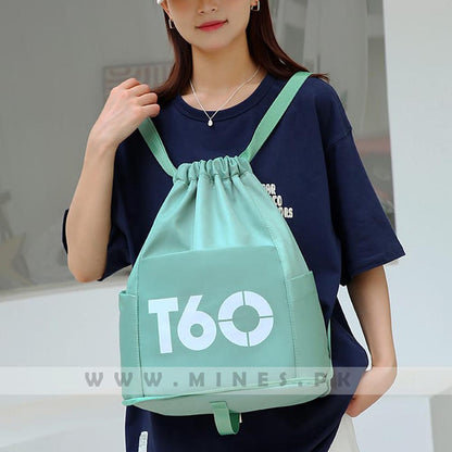 Trip Travel foldable drawstring backpack