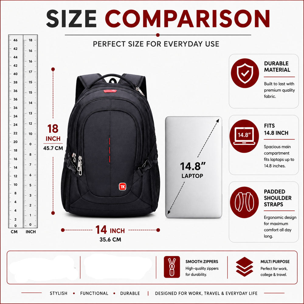 Apex Elite Backpack – Laptop Backpack For Girls/Boys