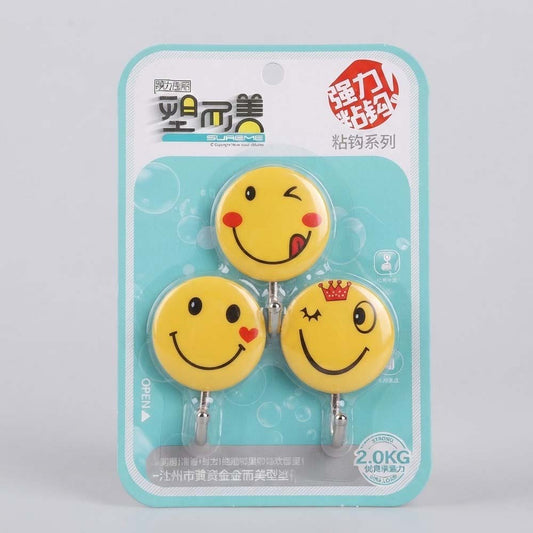 Smiley Sticky Hooks