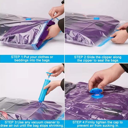 5 Pcs Vacuum Storage bags