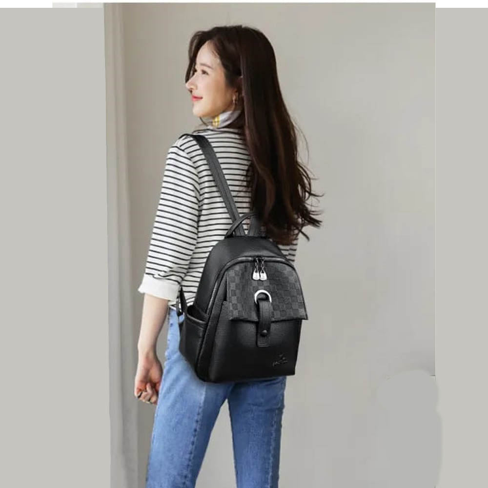 Valentino Amaze Leather Backpack - BackPack for Women/Girls