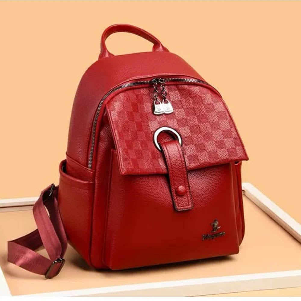 Valentino Amaze Leather Backpack - BackPack for Women/Girls