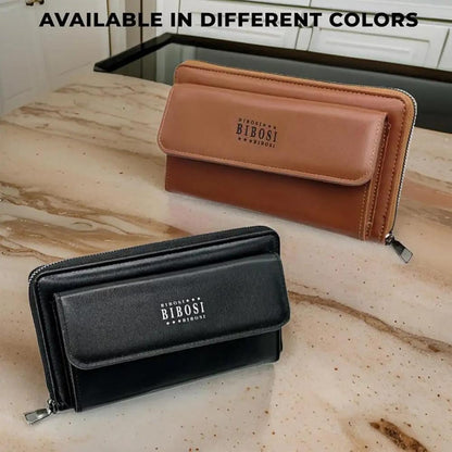 Valentoria Duo leather Wallet clutch (Unisex)