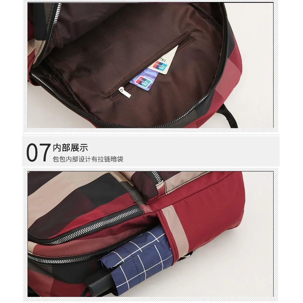 Vento Checker Backpack