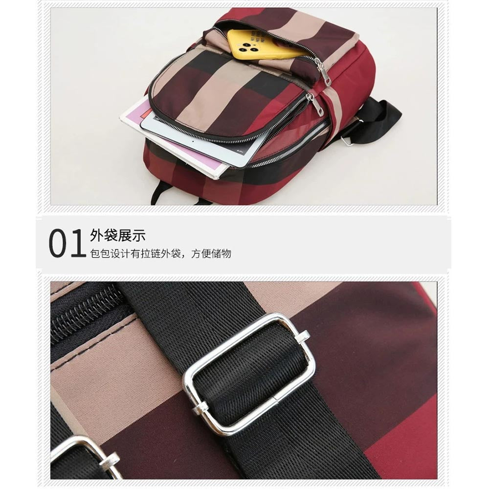 Vento Checker Backpack