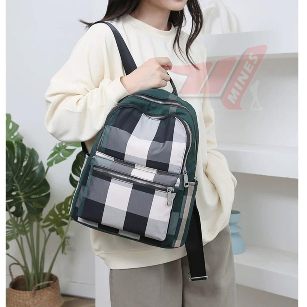 Vento Checker Backpack - BackPack for Women/Girls