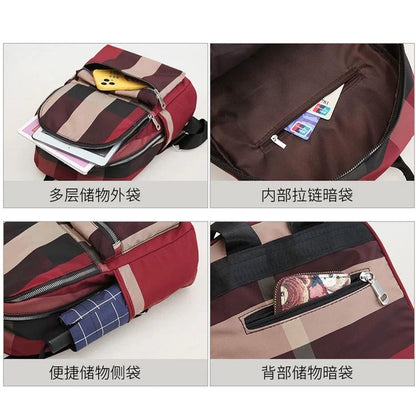 Vento Checker Backpack