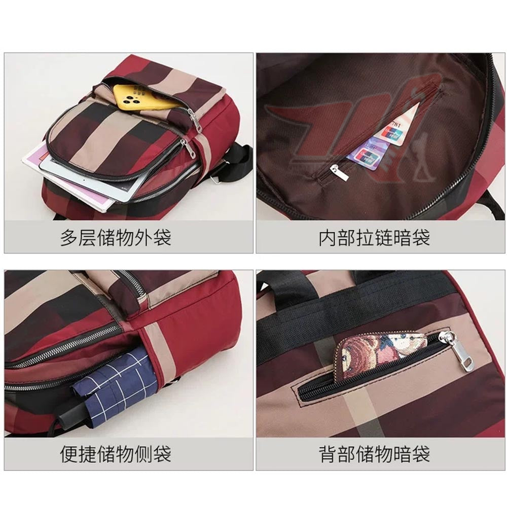 Vento Checker Backpack - BackPack for Women/Girls