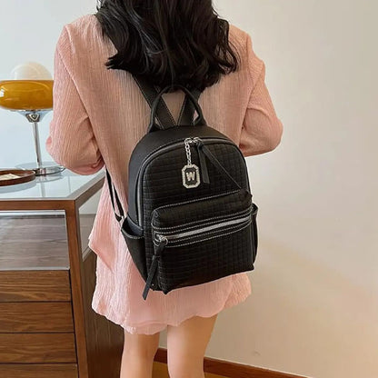 Wallace Classic Leather Backpack - BackPack for Women/Girls