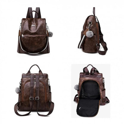 Maverick Classic Leather Backpack + Handbag
