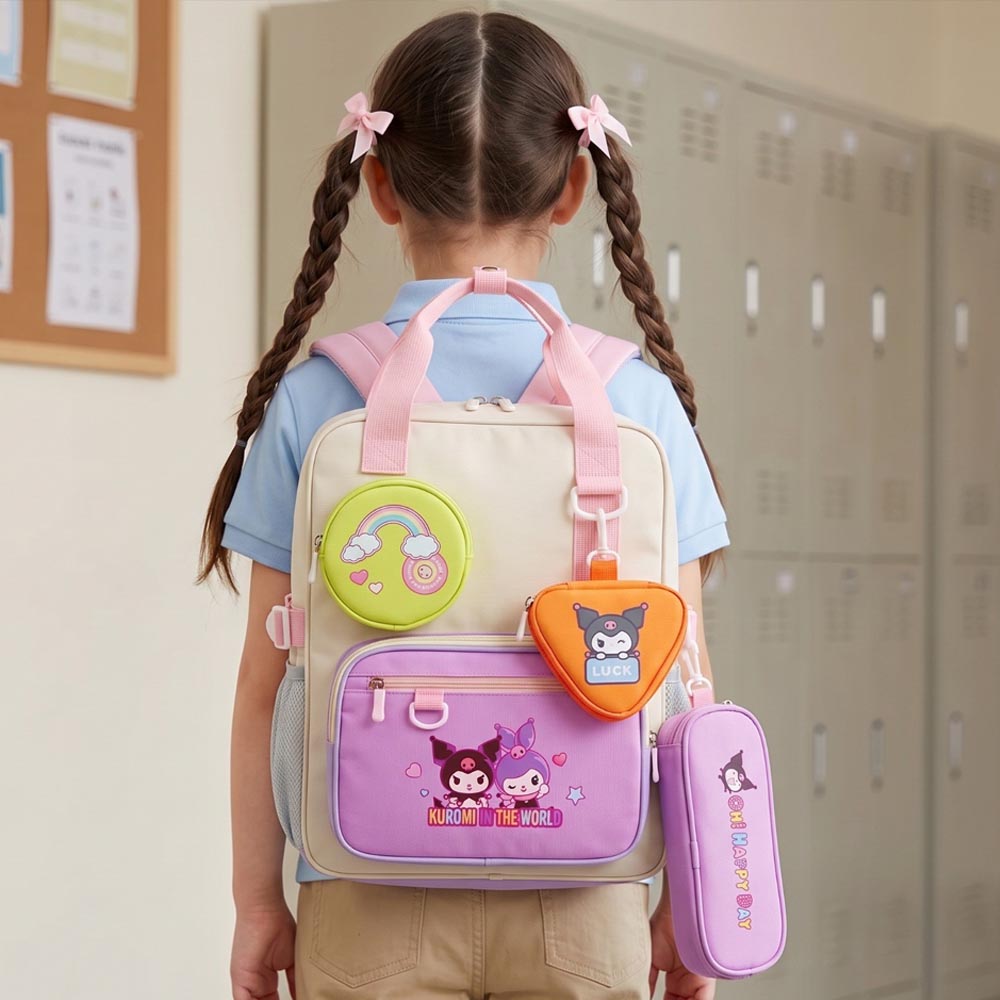 Buddy Squad Backpack with Pouch – Backpack for Boys/ Girls