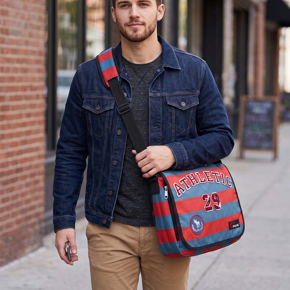Kombat Retro Messenger Bag