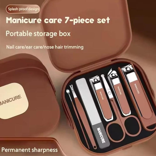 7 pcs portable Manicure Kit