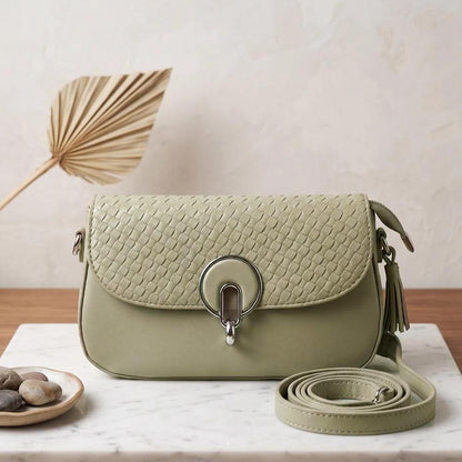Sage Cross Handbag
