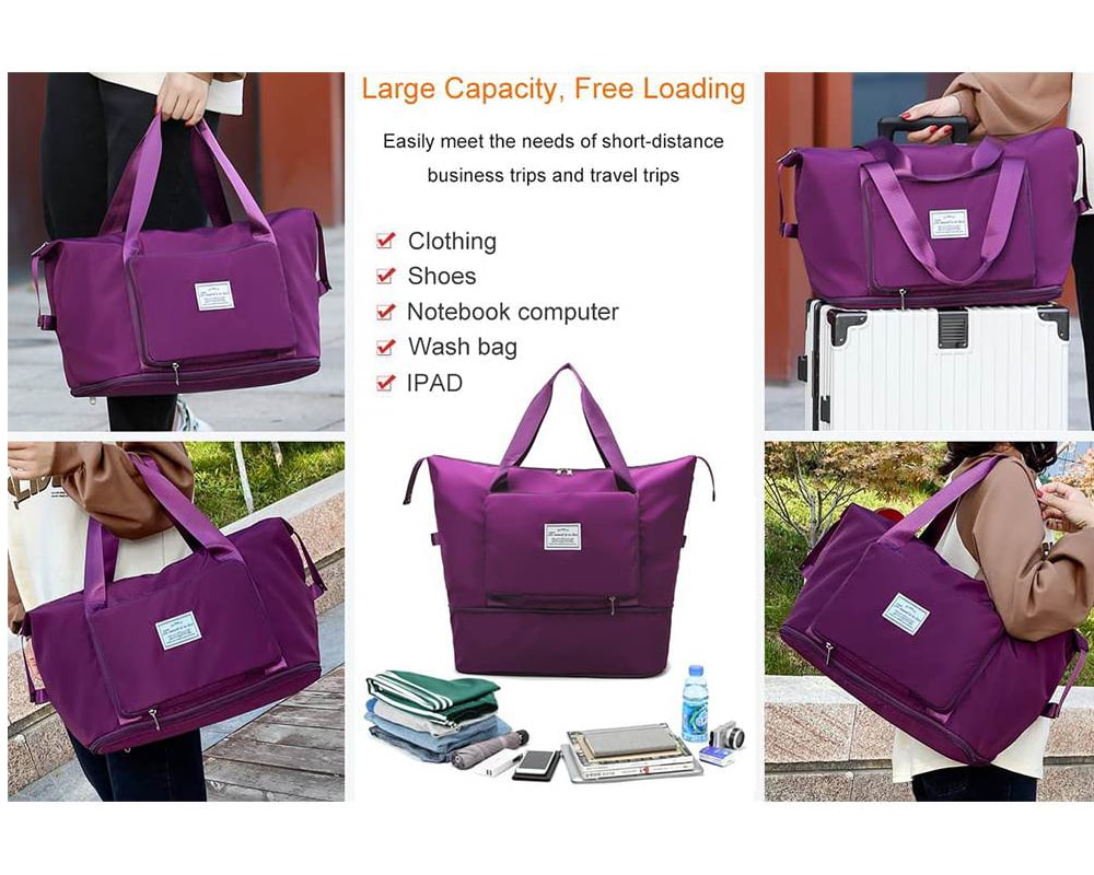 Tote Large Foldable Handbag – Tote Bag for Girls