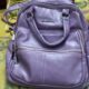 Zesto Deluxe Leather Backpack + Handbag for Girls